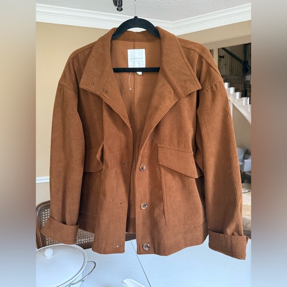 Avec Les Filles Brown Corduroy Button Up Jacket
- women's size XL - Picture 1 of 5